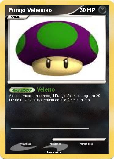 Pokemon Fungo Velenoso