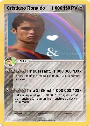 Pokemon Cristiano Ronaldo     1 000