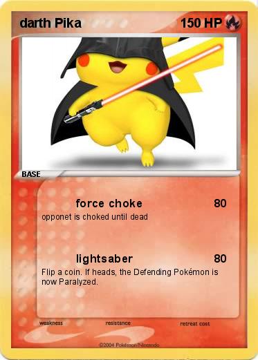 Pokemon darth Pika