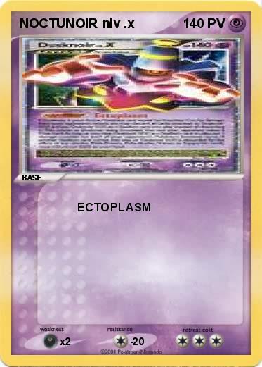 Pokemon NOCTUNOIR niv .x