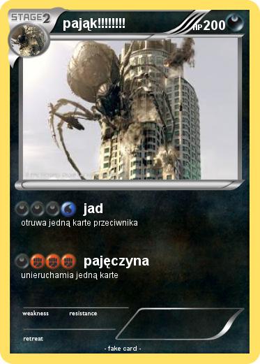 Pokemon pająk!!!!!!!!