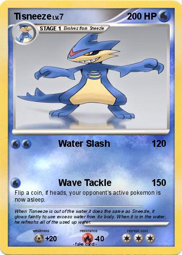 Pokemon Tisneeze