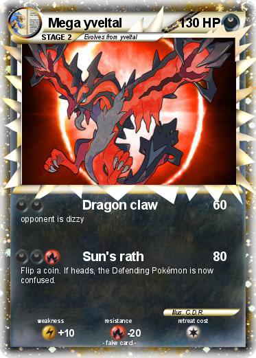 Pokemon Mega yveltal