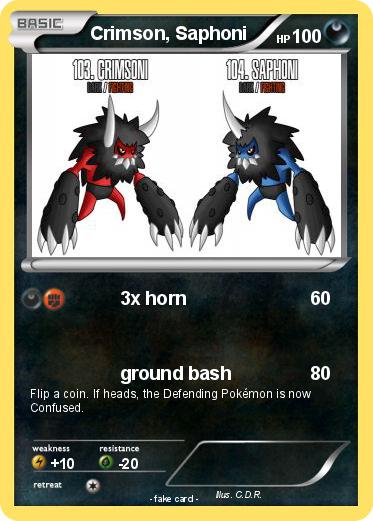 Pokemon Crimson, Saphoni