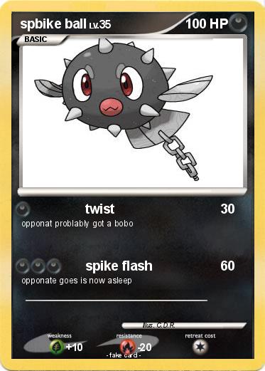 Pokemon spbike ball
