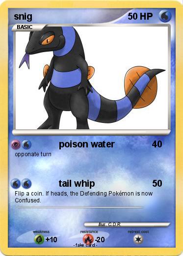 Pokemon snig