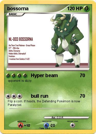 Pokemon bossorna