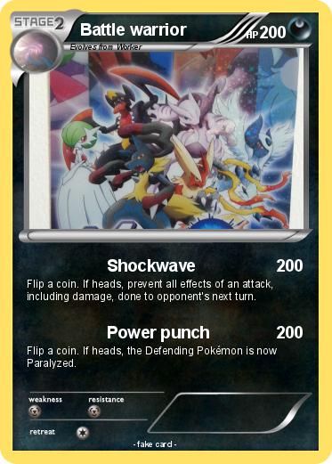 Pokemon Battle warrior