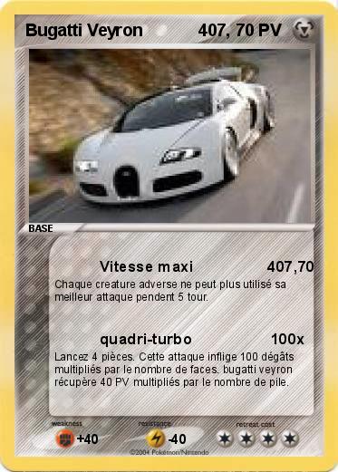 Pokemon Bugatti Veyron            407,    