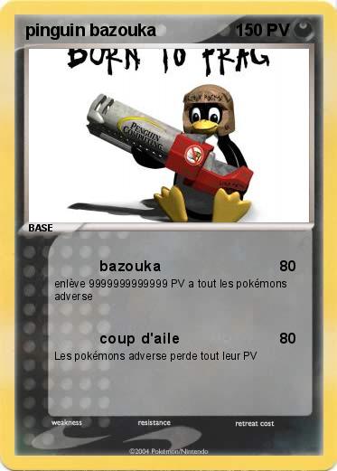 Pokemon pinguin bazouka 