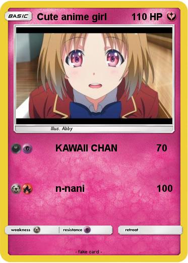 Pokemon Cute anime girl