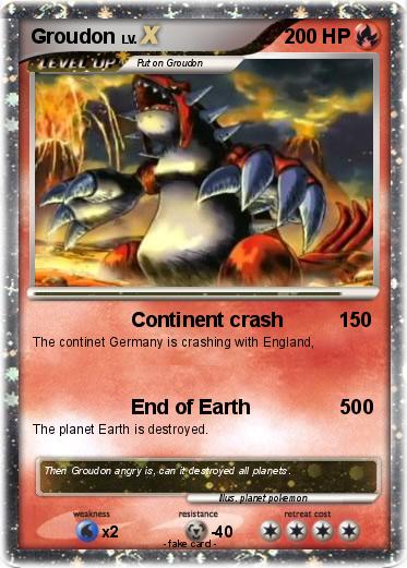 Pokemon Groudon