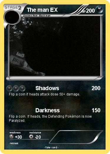 Pokemon The man EX