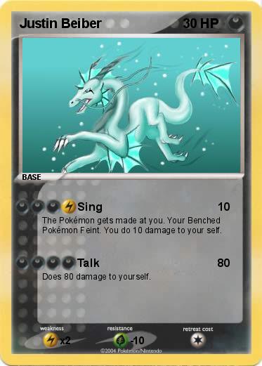 Pokemon Justin Beiber