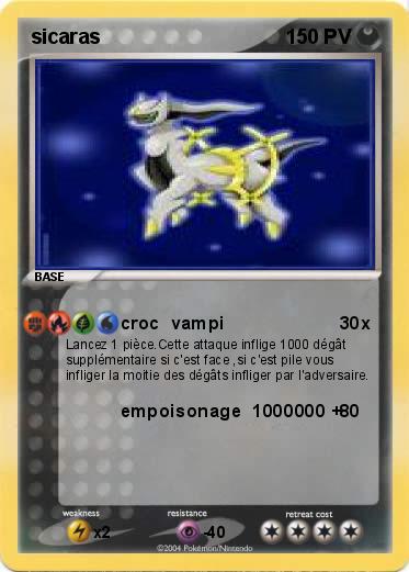 Pokemon sicaras