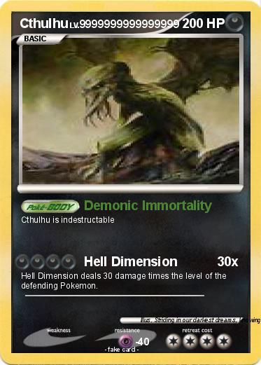 Pokemon Cthulhu