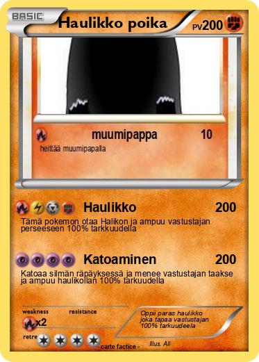 Pokemon Haulikko poika