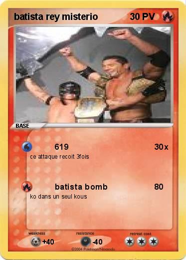 Pokemon batista rey misterio