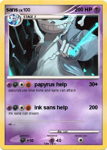 Pokemon sans