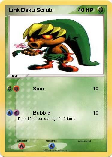 Pokemon Link Deku Scrub
