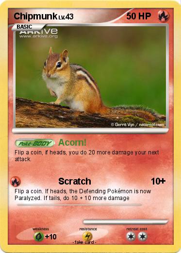 Pokemon Chipmunk