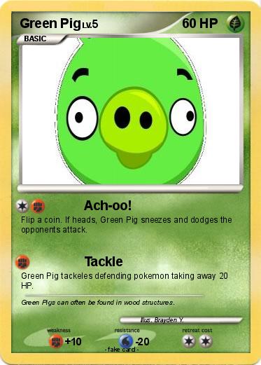 Pokemon Green Pig