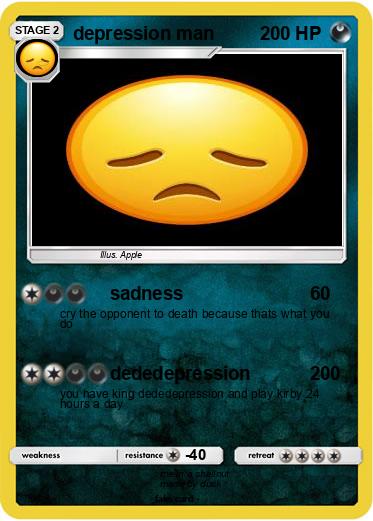 Pokemon depression man