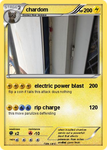 Pokemon chardom