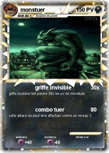 Pokemon monstuer