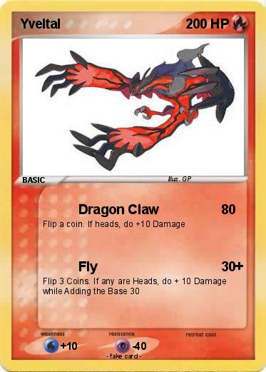 Pokemon Yveltal