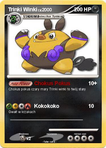 Pokemon Trinki Winki