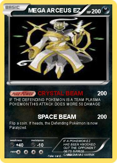 Pokemon MEGA ARCEUS EZ