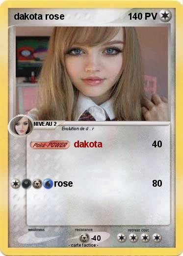 Pokemon dakota rose