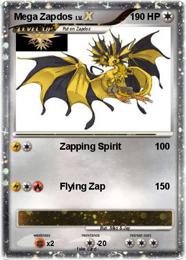 Pokemon Mega Zapdos