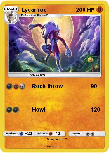 Pokemon Lycanroc