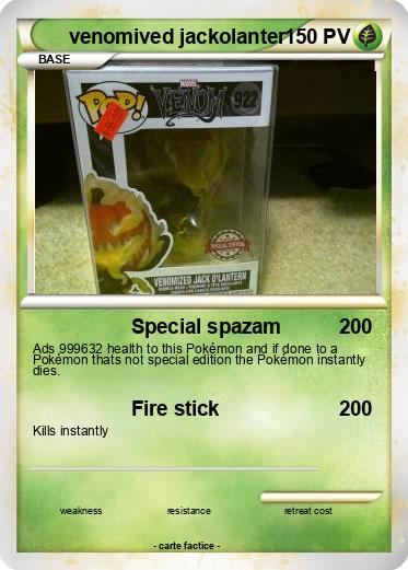 Pokemon venomived jackolanter