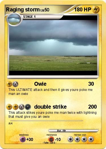 Pokemon Raging storm