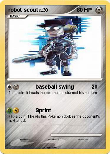 Pokemon robot scout