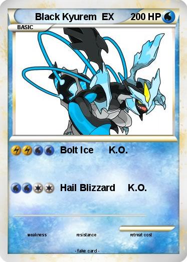 Pokemon Black Kyurem  EX