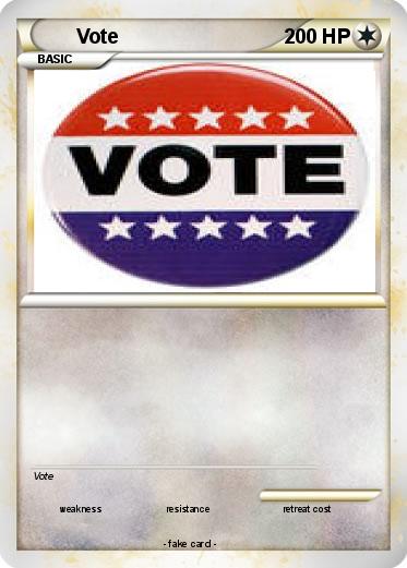 Pokemon Vote
