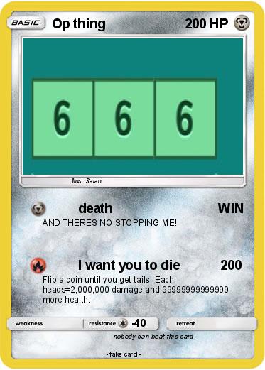 Pokemon Op thing