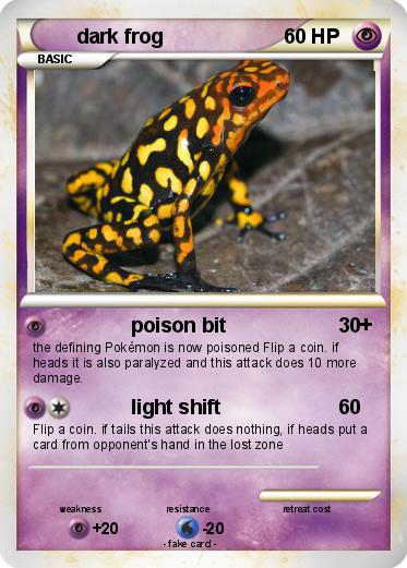 Pokemon dark frog
