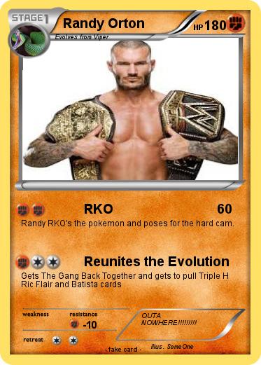 Pokemon Randy Orton