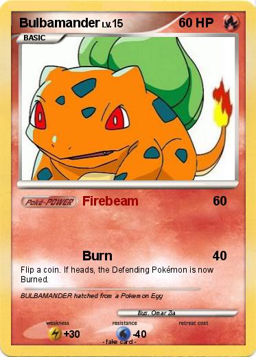 Pokemon Bulbamander