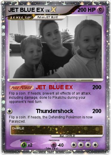 Pokemon JET BLUE EX