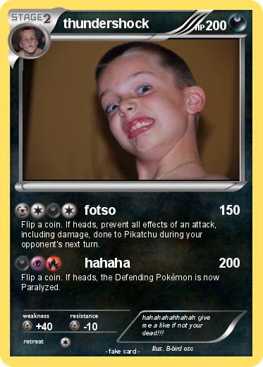 Pokemon thundershock
