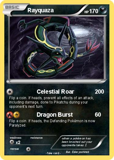 Pokemon Rayquaza