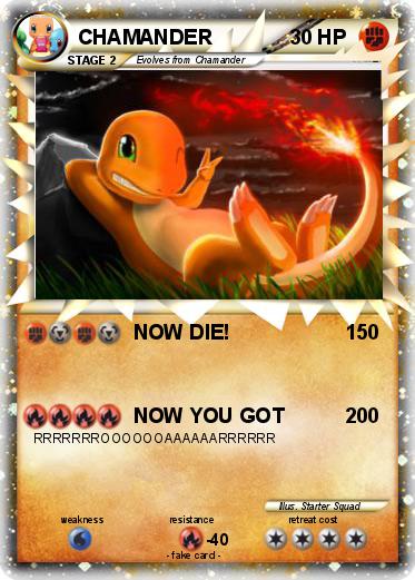 Pokemon CHAMANDER
