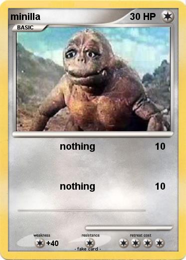 Pokemon minilla