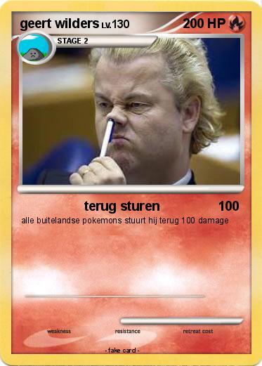 Pokemon geert wilders